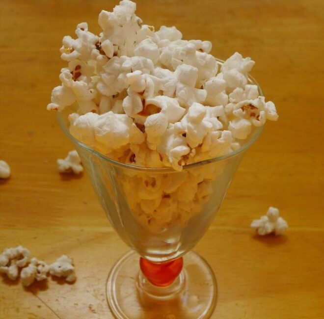 jak zrobić popcorn z masłem w maszynce